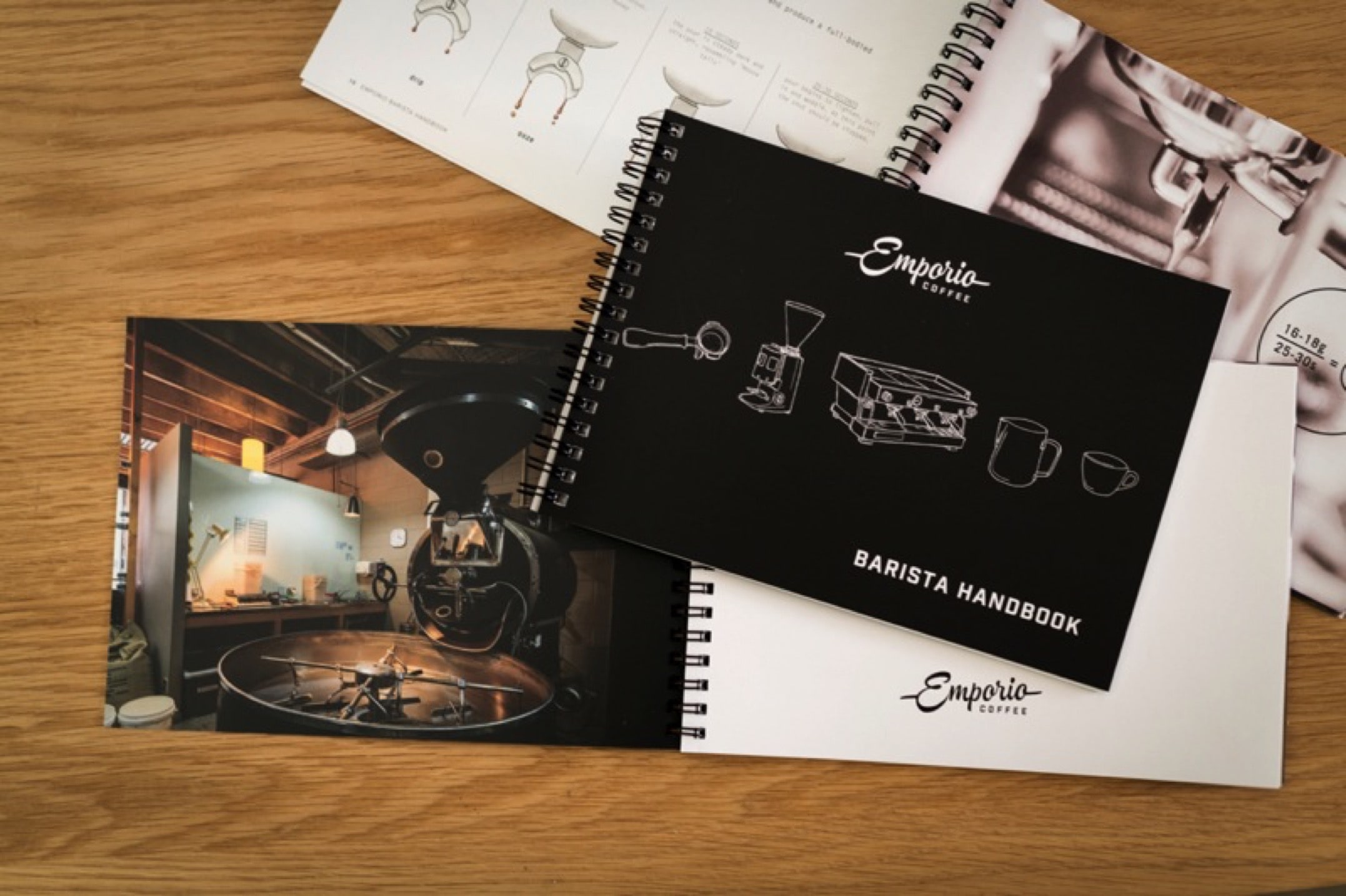 Brand Rollout & Print for Emporio Coffee