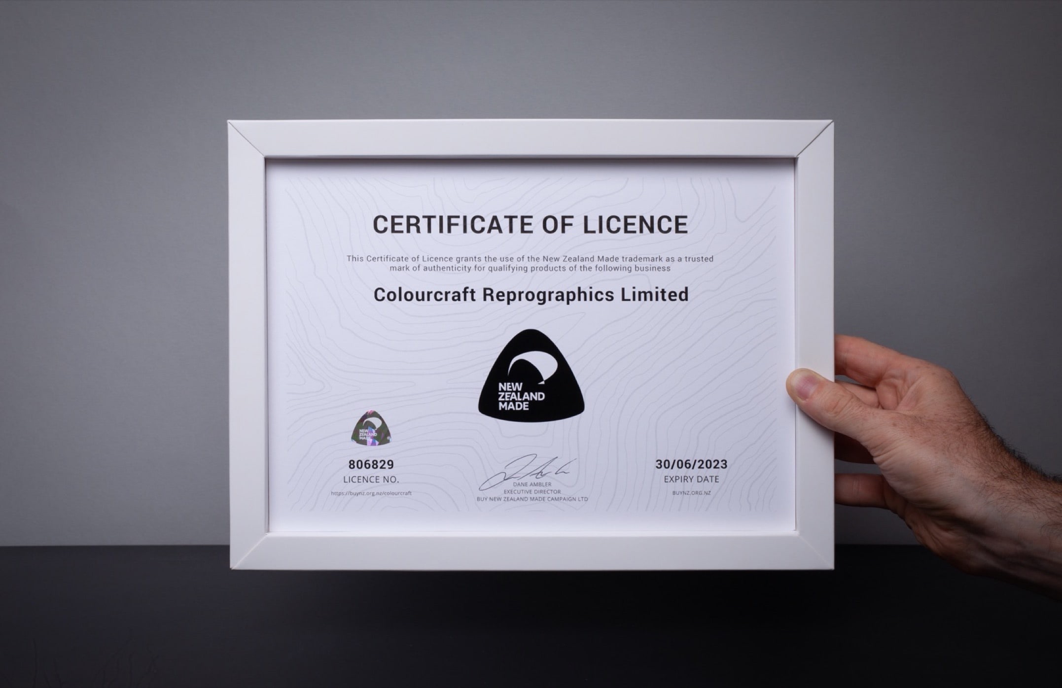 Custom printed certificates Wellington – premium award and graduation certificate printing NZ