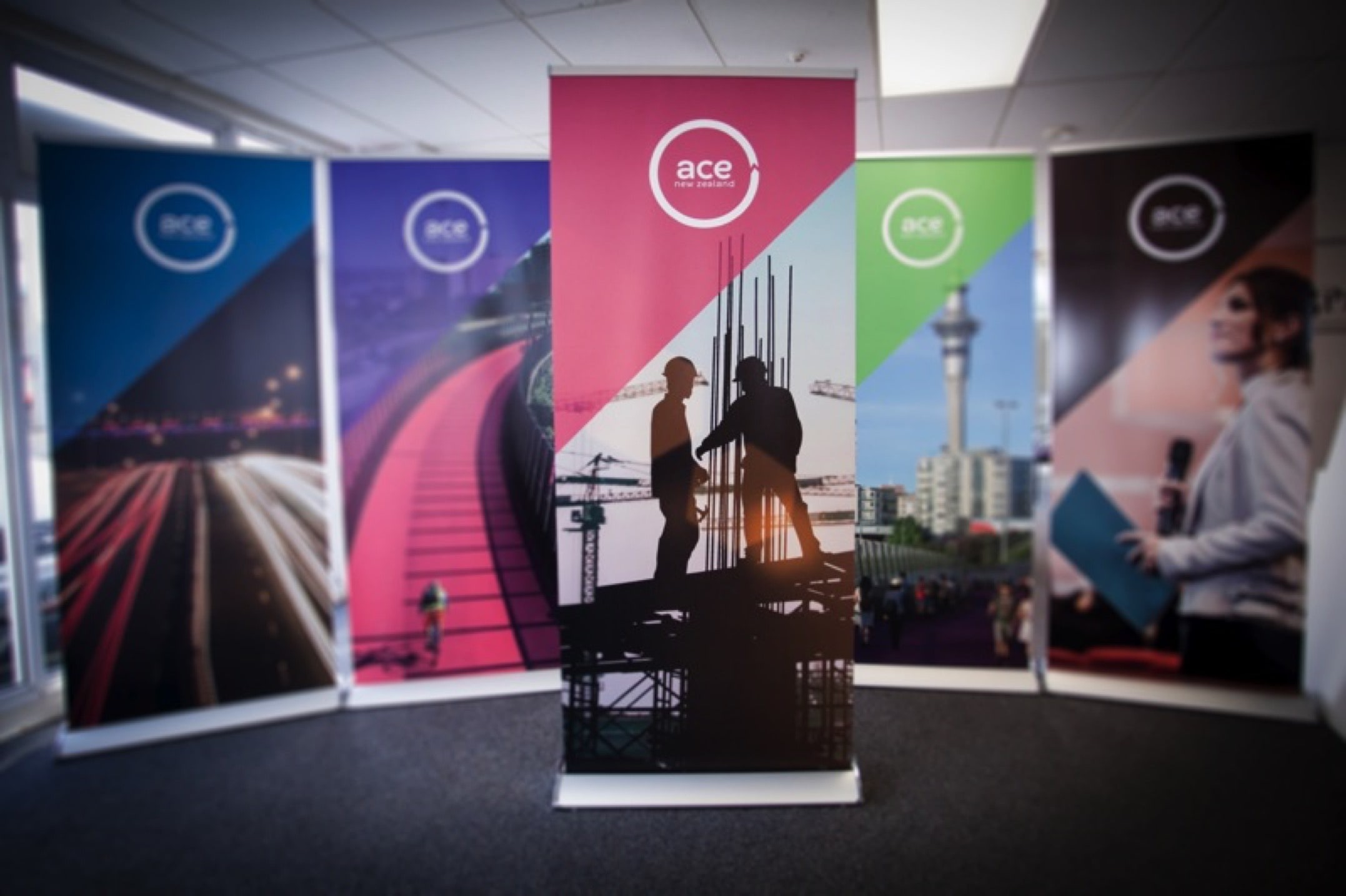 Pull up banner printing Wellington — premium custom display banners NZ