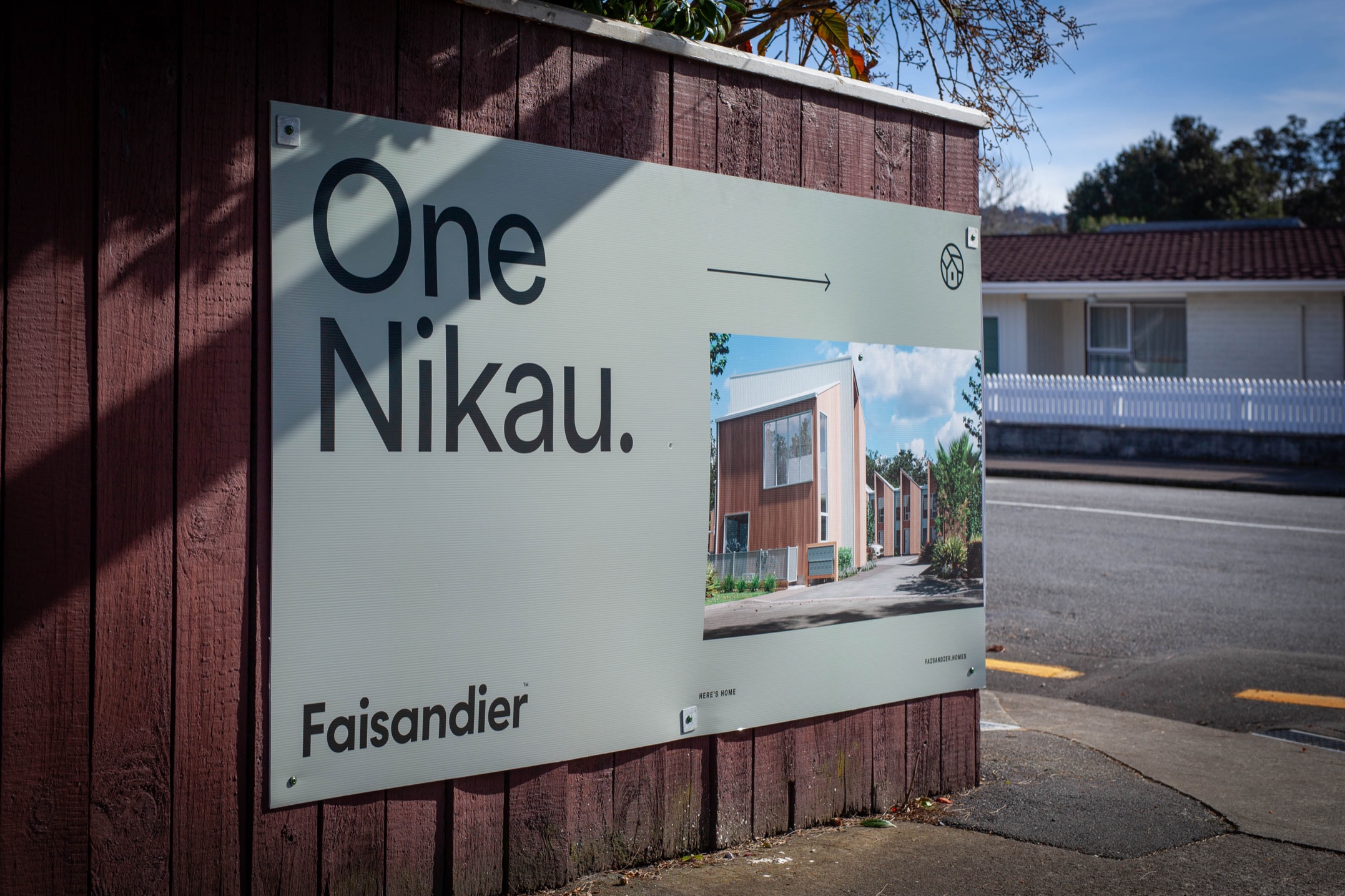 Large-format corflute & ACM developer signage for Faisandier Group, Printed in Wellington by Colourcraft Large-format corflute & ACM developer signage for Faisandier Group, Printed in Wellington by Colourcraft