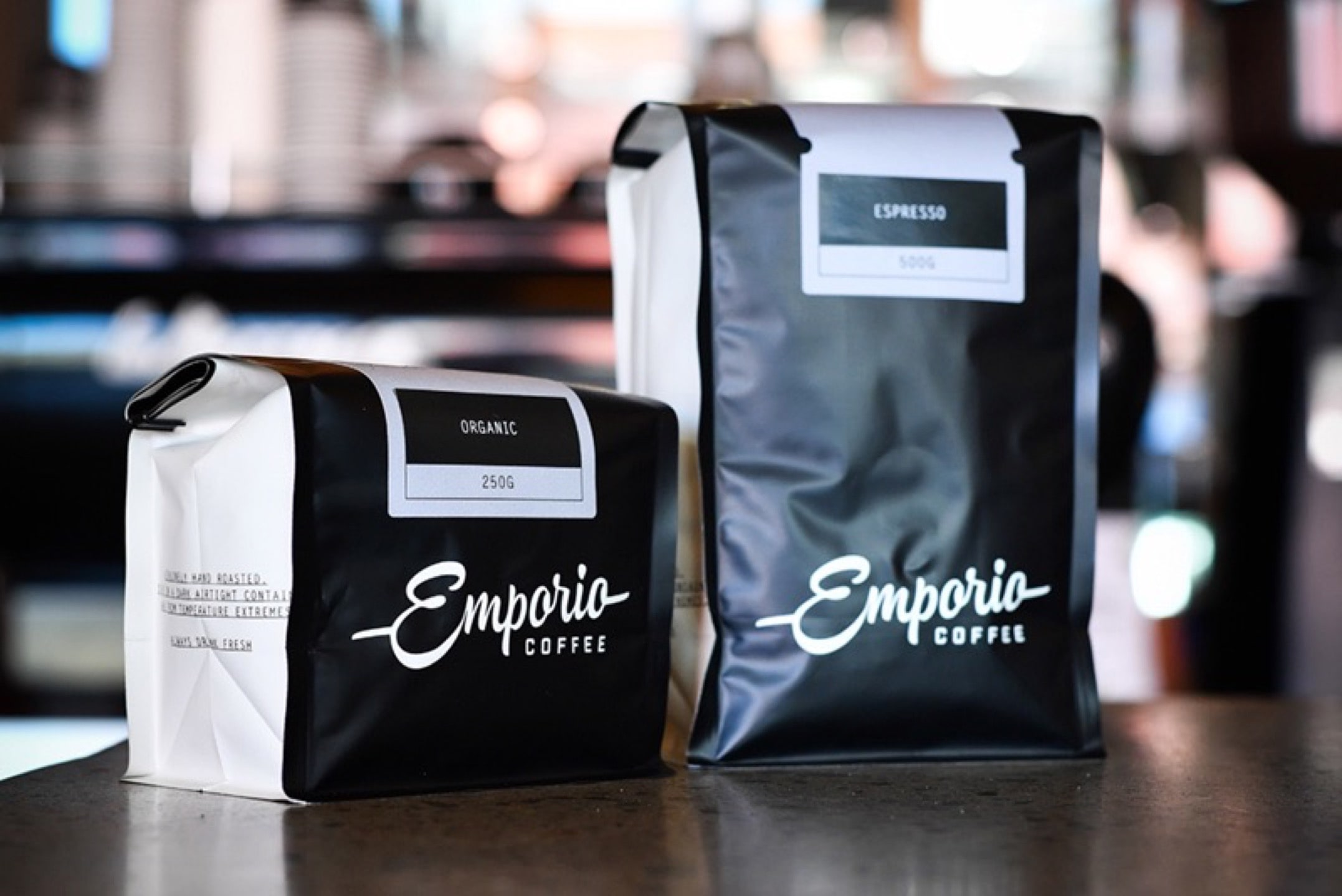 Label Design & Print for Emporio Coffee