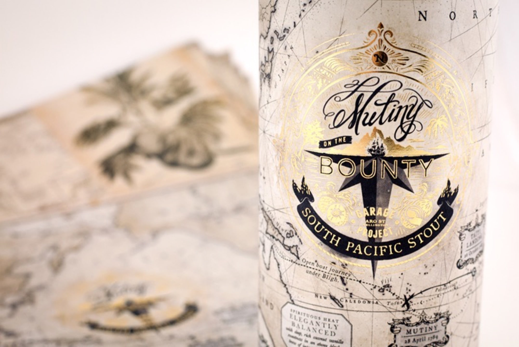 Bottle Wrap for Garage Project Mutiny on the Bounty Bottle Wrap for Garage Project Mutiny on the Bounty