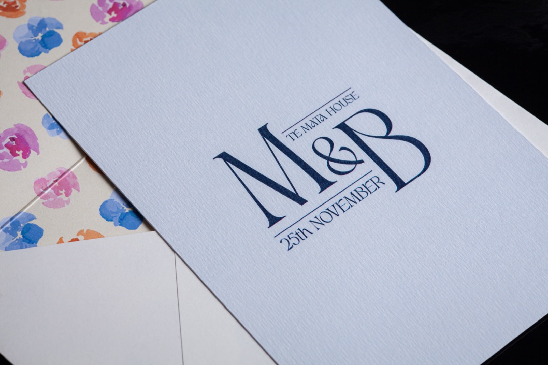 Crafted with Precision: Marty & Beth's Personalised Wedding Stationery