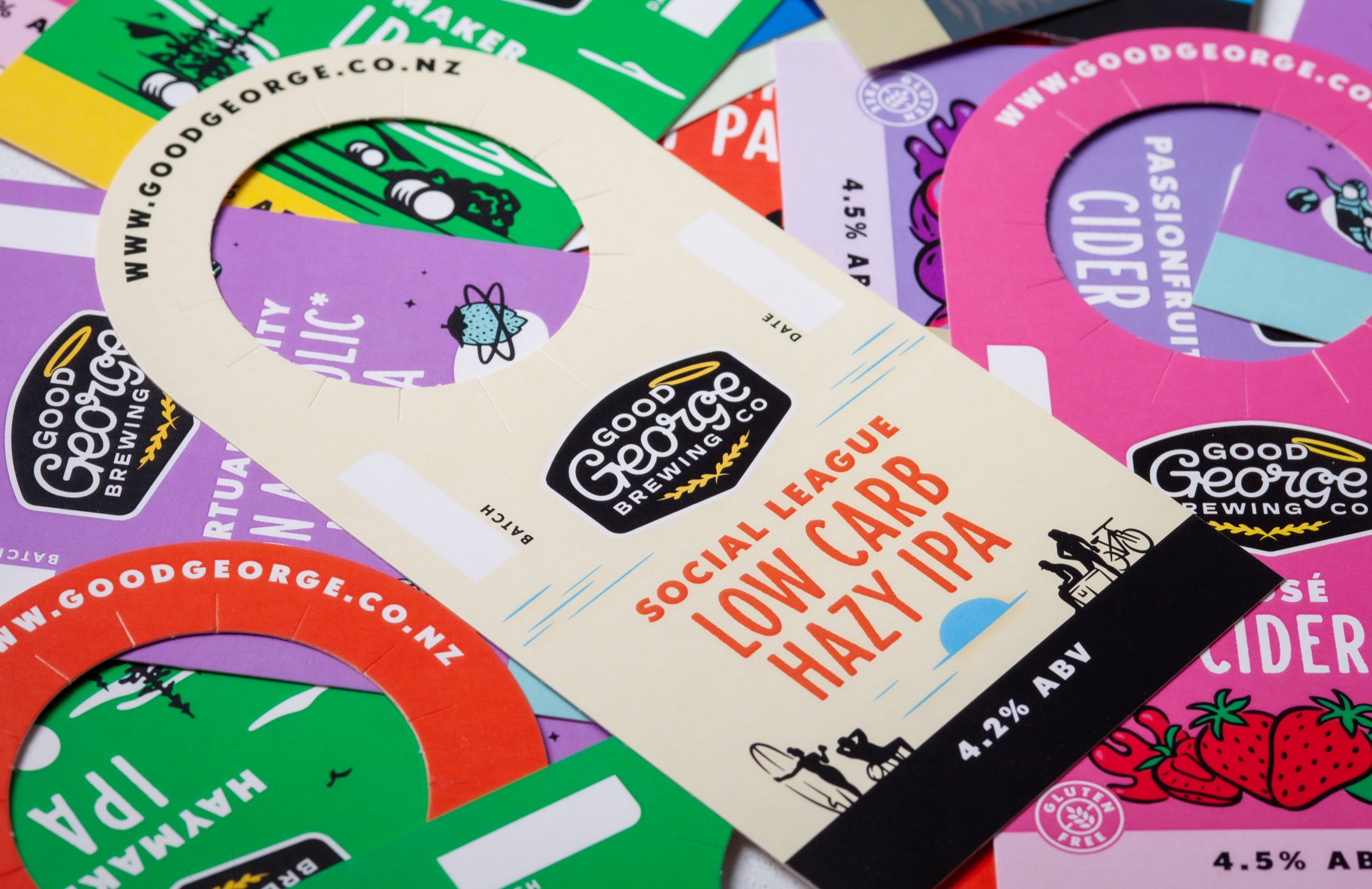 Premium Keg Collar Printing: Reflecting Good George Brewing Co.'s Commitment to Craft