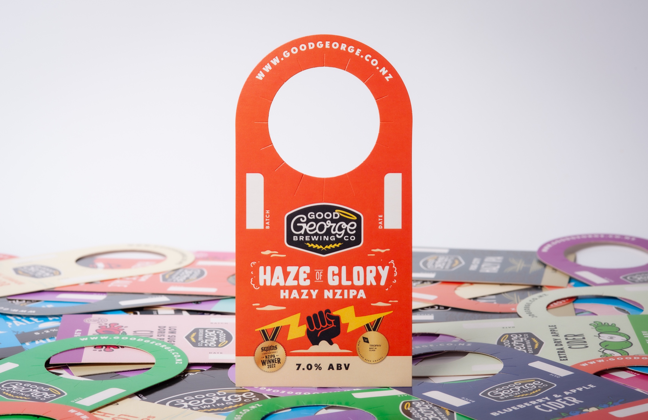 Premium Keg Collar Printing: Reflecting Good George Brewing Co.'s Commitment to Craft
