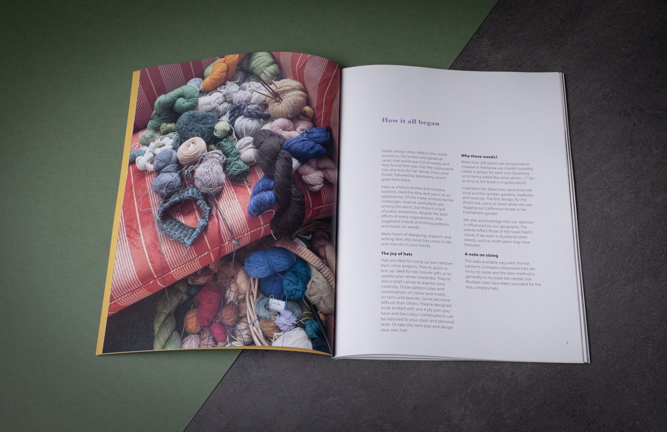 Uniting Weeds & Knitting: Printing A Remarkable Book Uniting Weeds & Knitting: Printing A Remarkable Book
