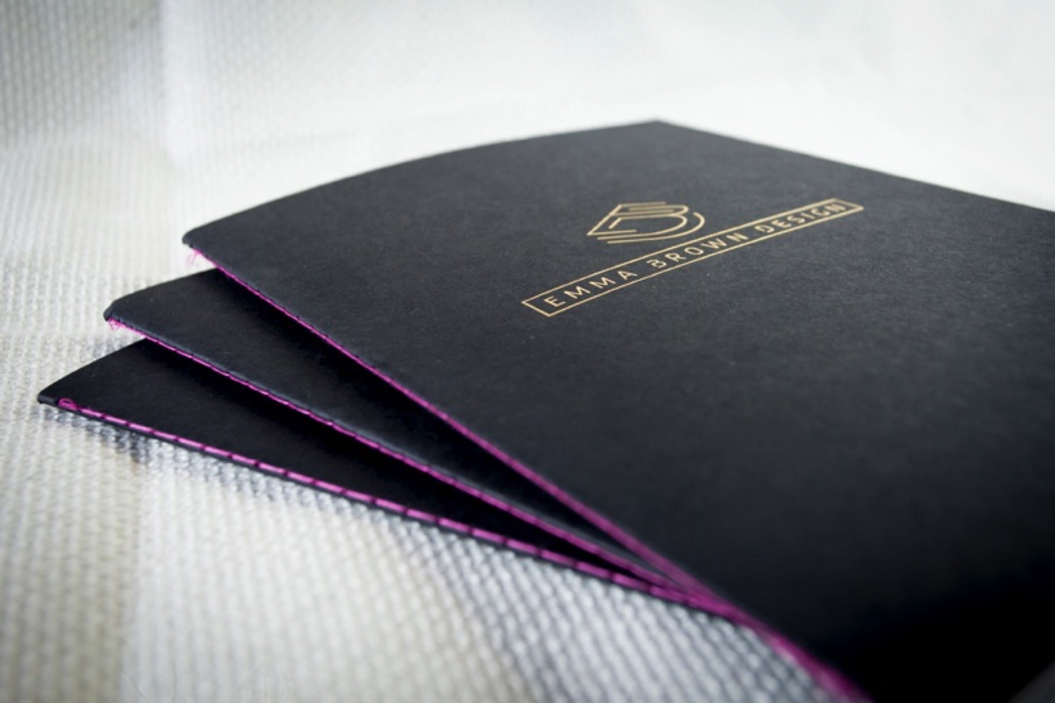 Printing promotional booklets for Emma Brown Design Printing promotional booklets for Emma Brown Design