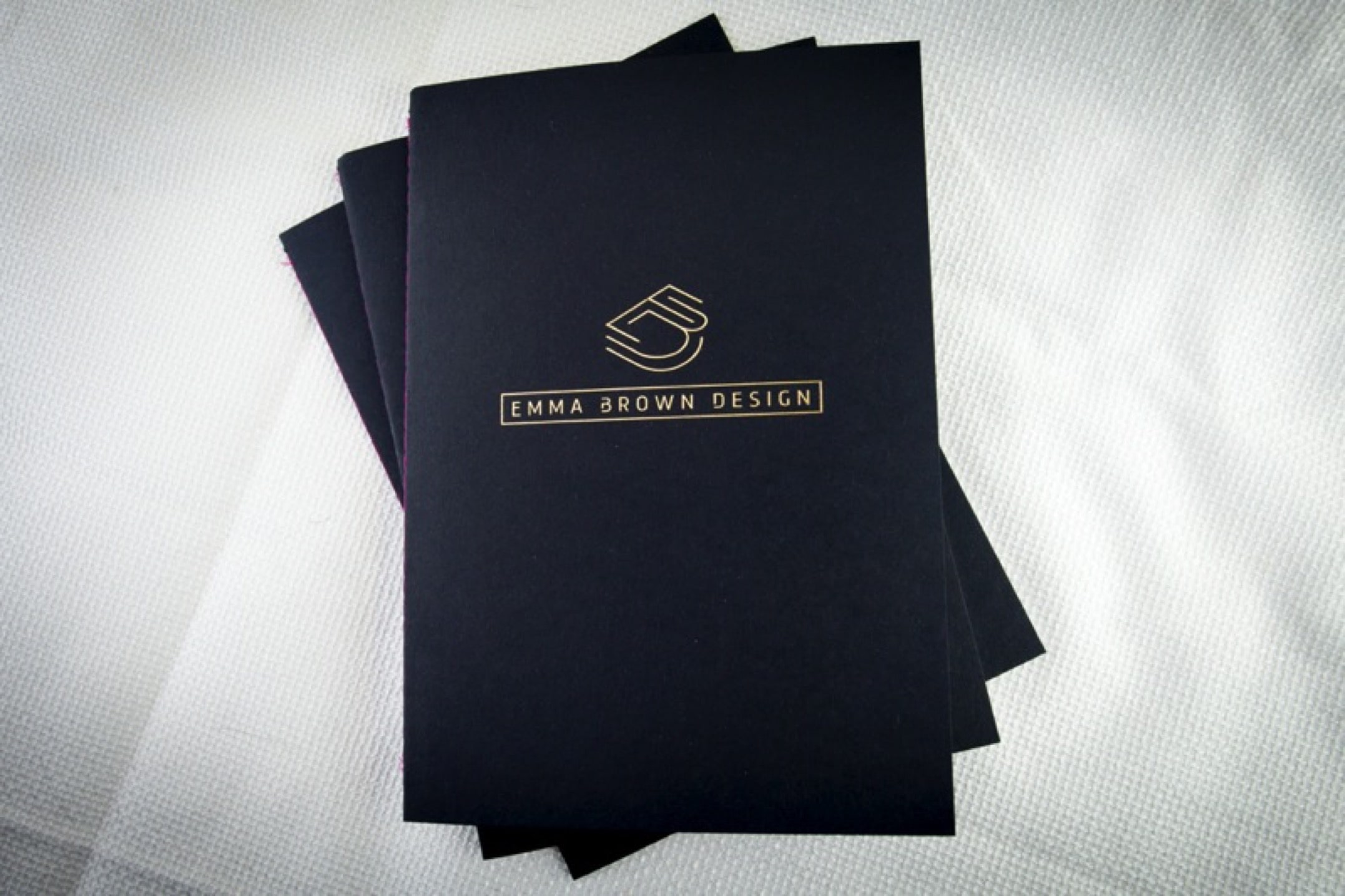 Printing promotional booklets for Emma Brown Design Printing promotional booklets for Emma Brown Design
