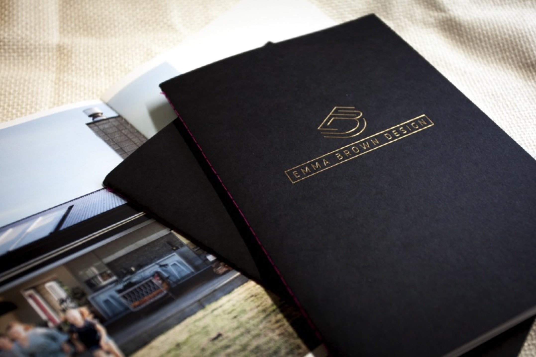 Printing promotional booklets for Emma Brown Design Printing promotional booklets for Emma Brown Design