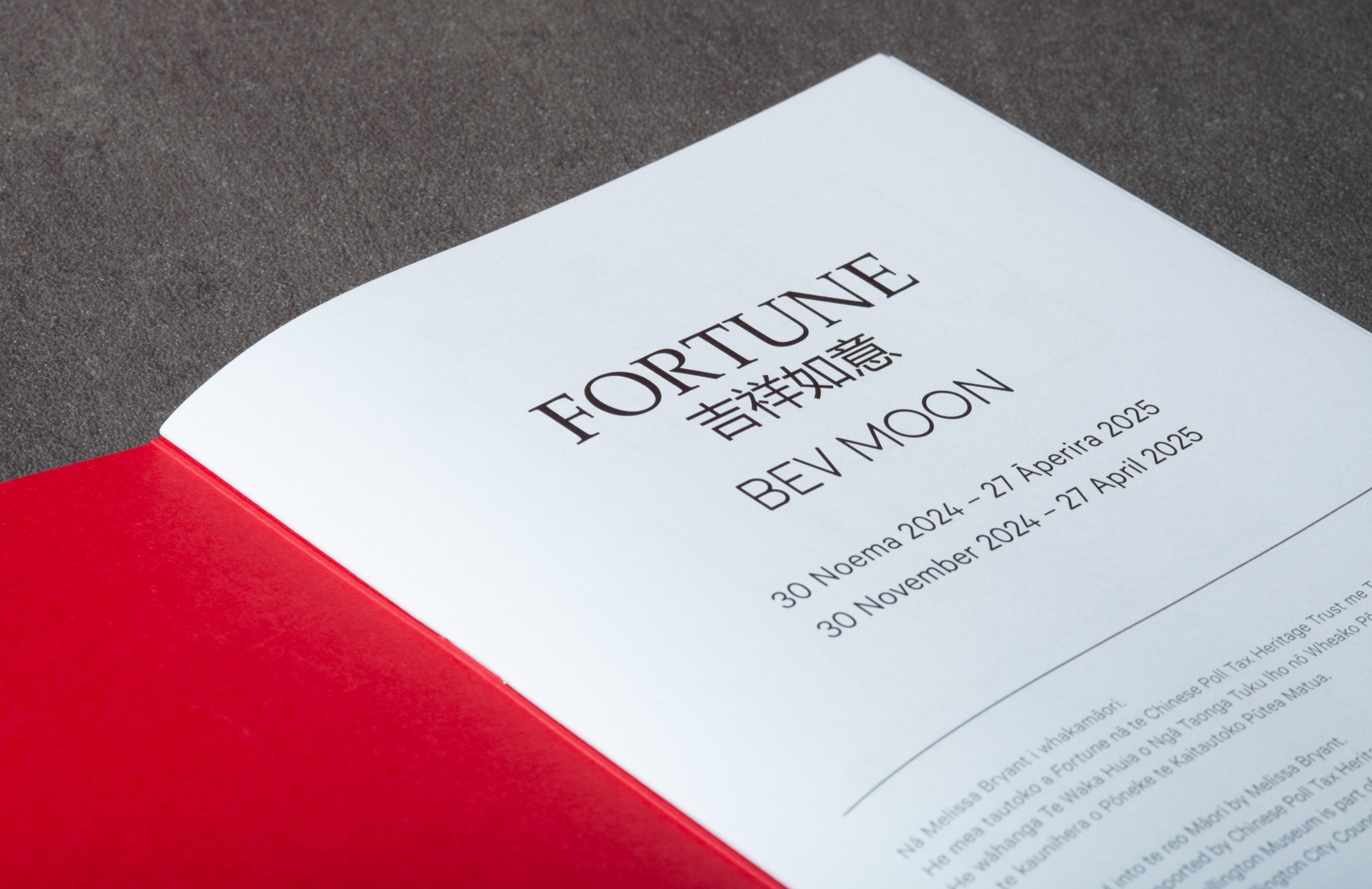 Accessible, Durable, and On Brand: Translation Booklets for Wellington Museum Accessible, Durable, and On Brand: Translation Booklets for Wellington Museum