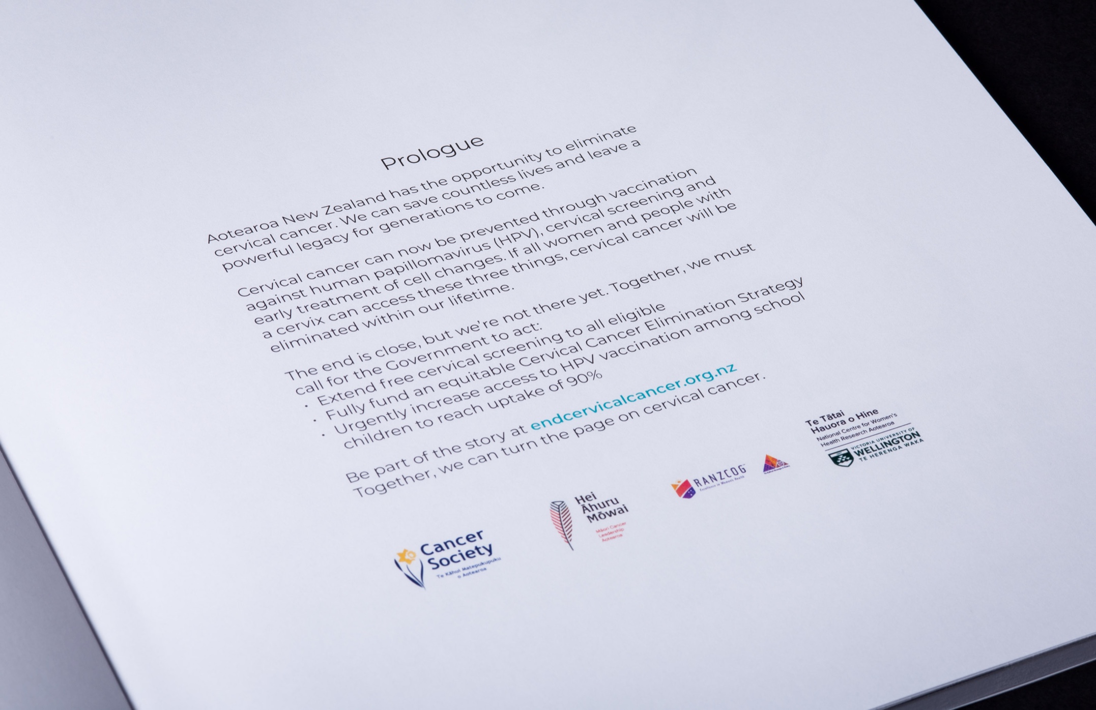 Urgent, Unforgettable: High-Impact Book Production for The Cancer Society (via VML) Urgent, Unforgettable: High-Impact Book Production for The Cancer Society (via VML)
