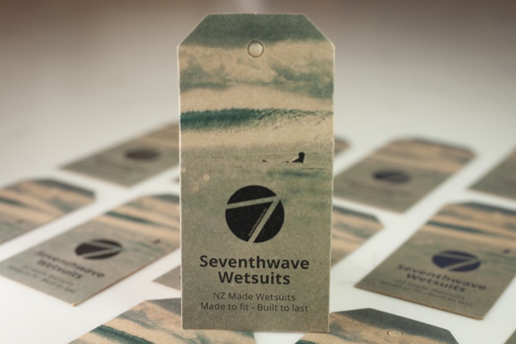 Printing wetsuit hang tags for Seventhwave Wetsuits Printing wetsuit hang tags for Seventhwave Wetsuits
