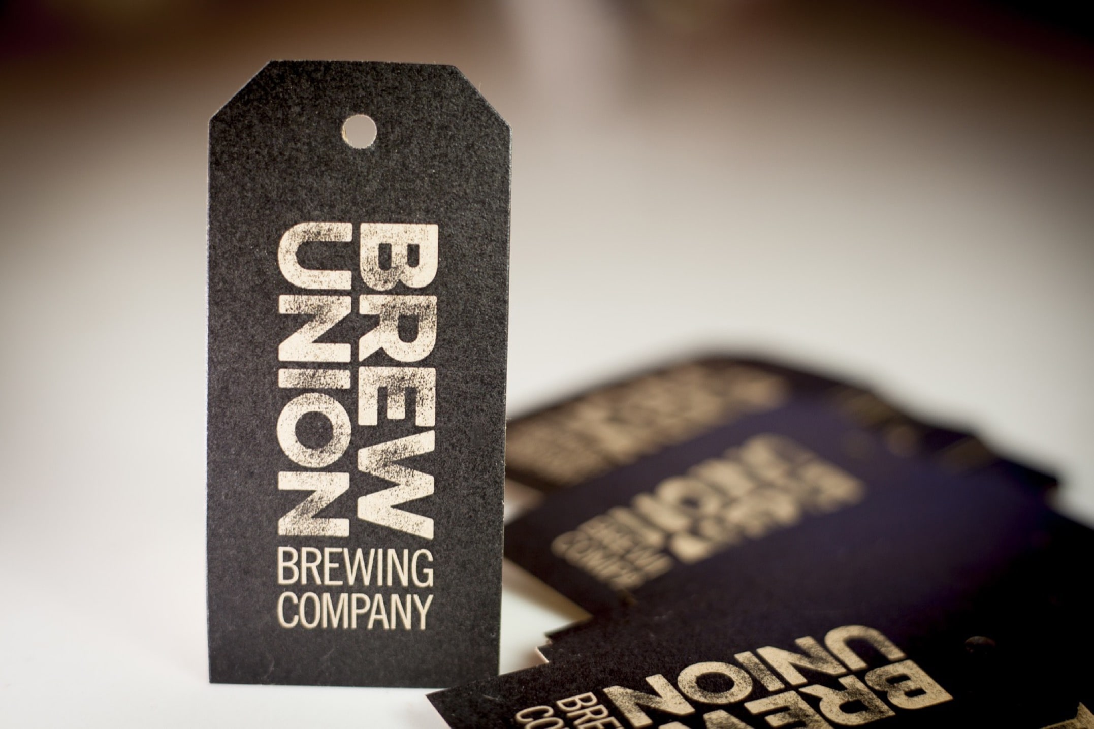 Printing Growler Hang Tags for Brew Union