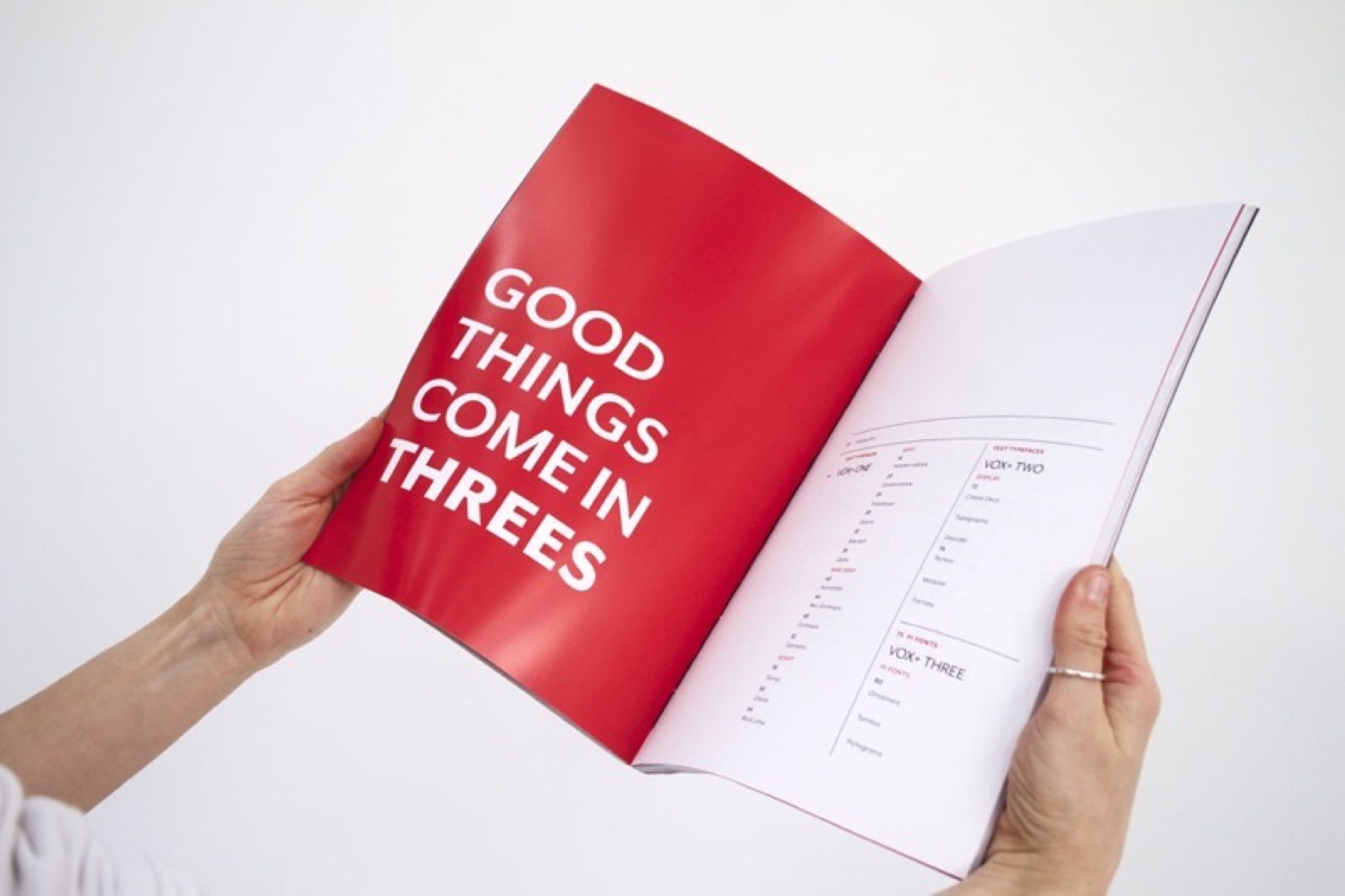Printing a typography document Printing a typography document