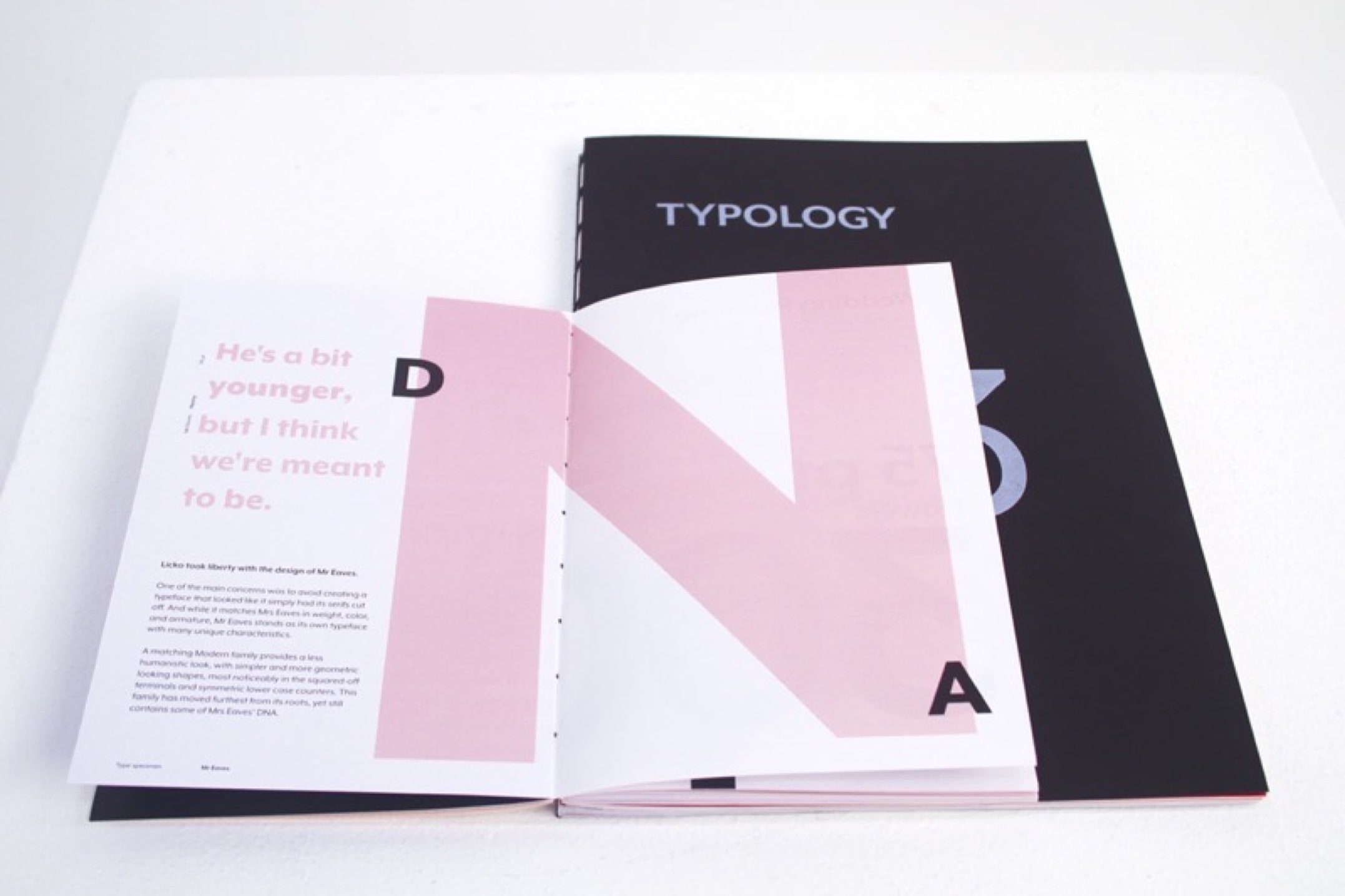 Printing a typography document Printing a typography document