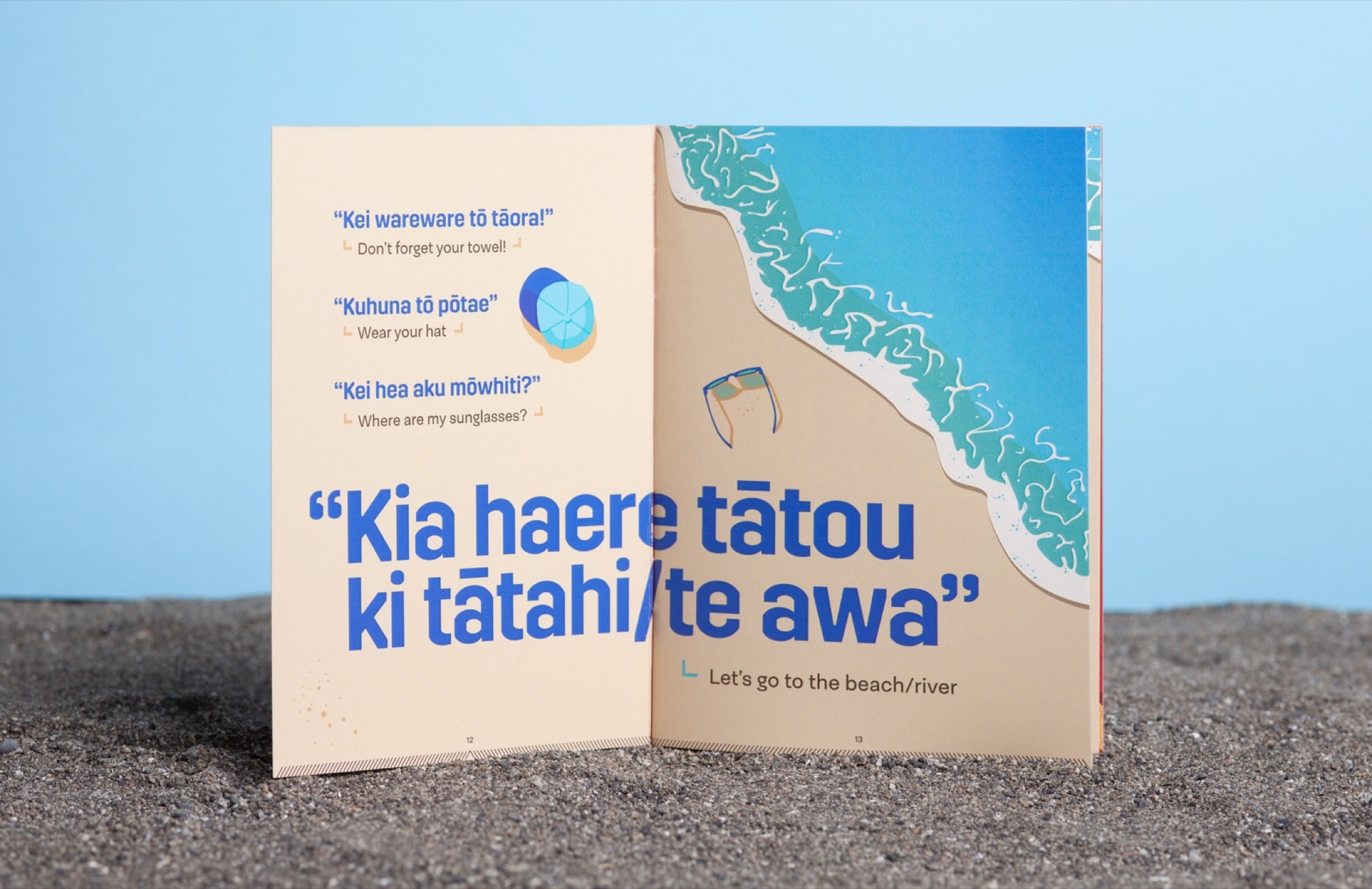 Printed A6 booklets to help people confidently speak Te Reo Māori at their next summer gathering!
Printed A6 booklets to help people confidently speak Te Reo Māori at their next summer gathering!