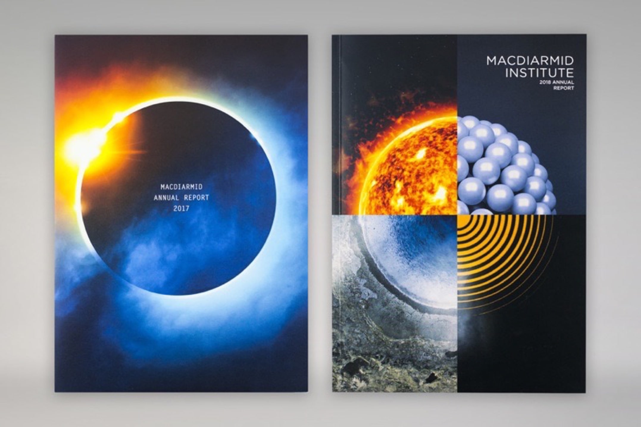 Printing annual reports for the MacDiarmid Institute Printing annual reports for the MacDiarmid Institute