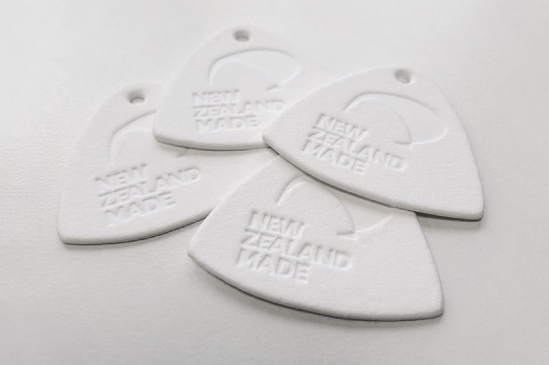 embossed swing tags