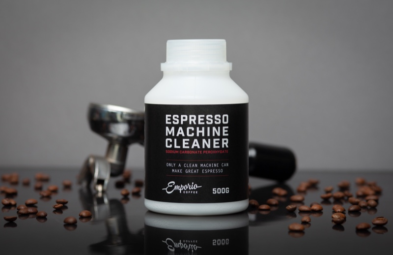 Emporio Expresso cleaner bottle label