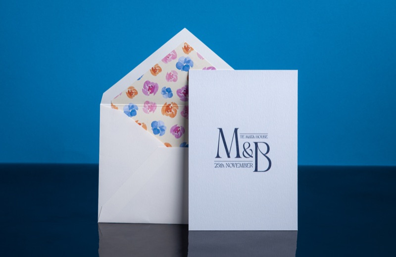 Crafted with Precision: Marty & Beth's Personalised Wedding Stationery