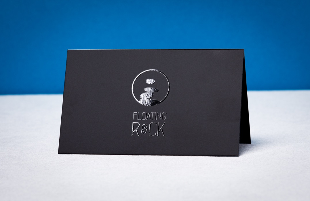 Crafted with Precision: Floating Rock's Premium Business Cards