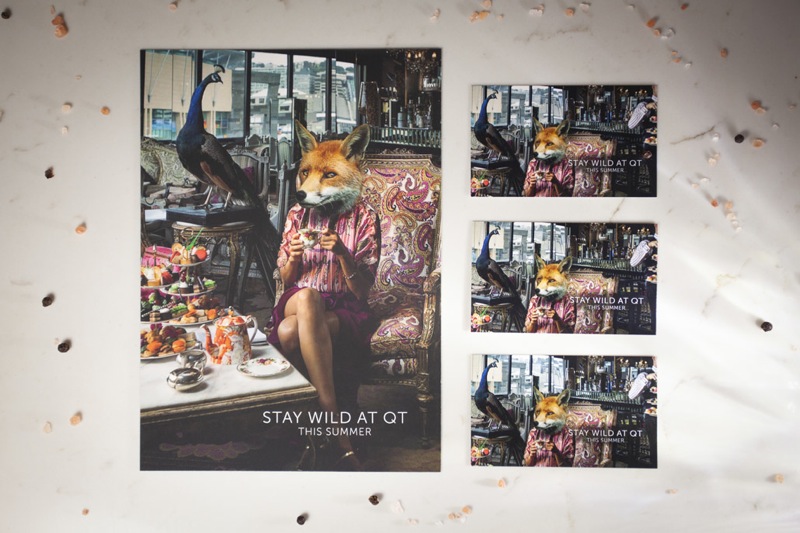 Printing a Stay Wild Menu for QT Wellington