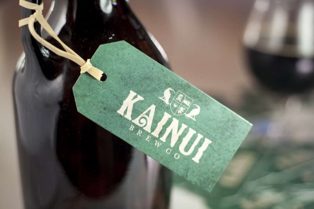 Printing Rigger Hang Tags Kainui Brew Co.