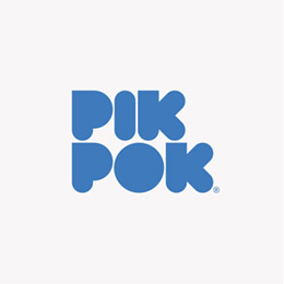 We print Pik Pok's business cards.