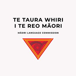 We've printed reports and desk stands for Te Taura Whiri i te Reo Māori